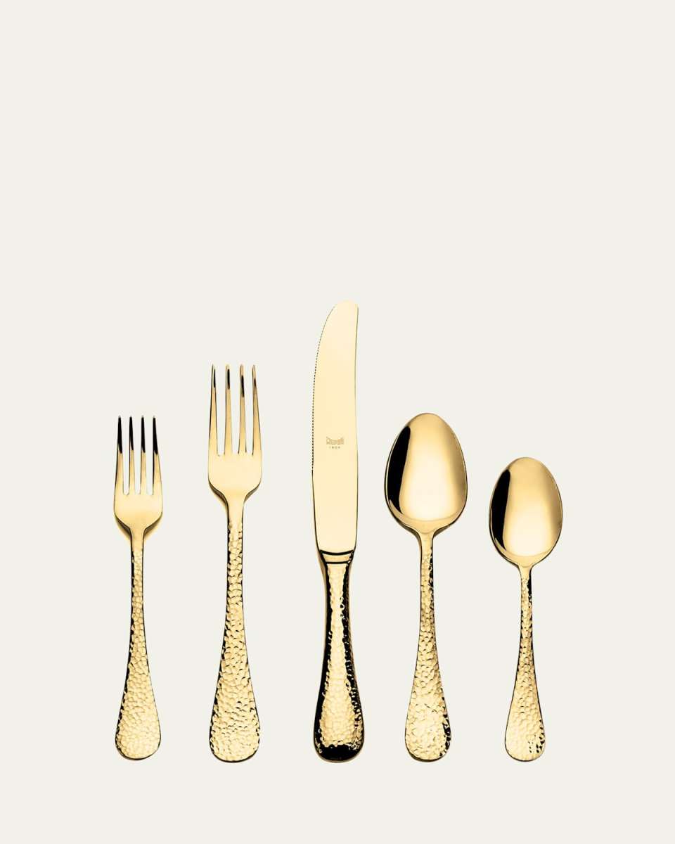 Epoque Oro 5-Piece Flatware Set